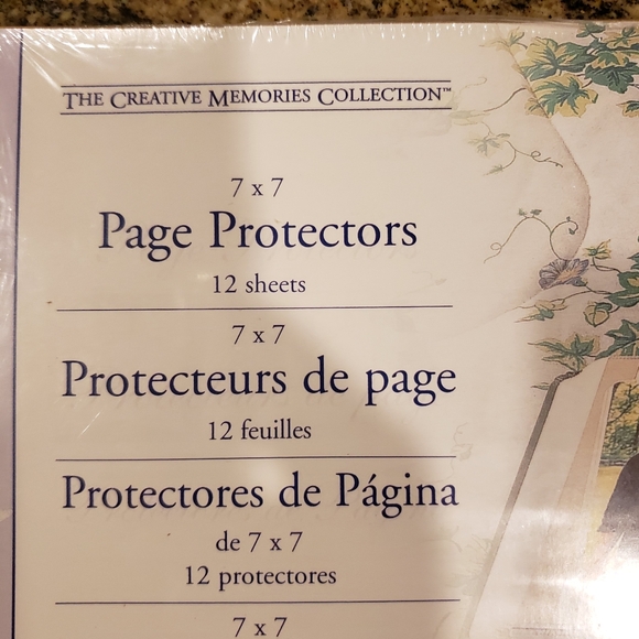 The Creative Memories Collection Page Protectors 7x7  Package of 12 Shee… - Picture 2 of 5